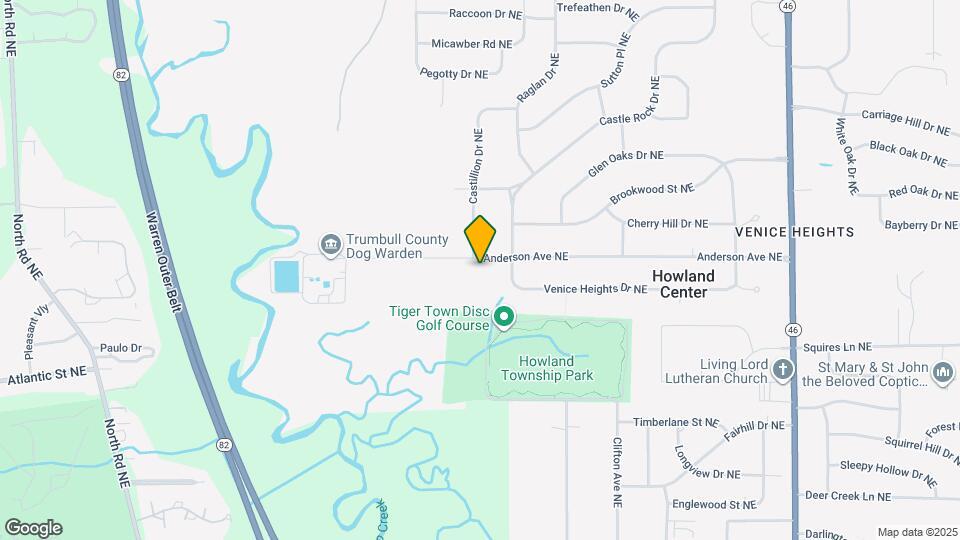 7548 Anderson Ave NE Map and Location Details