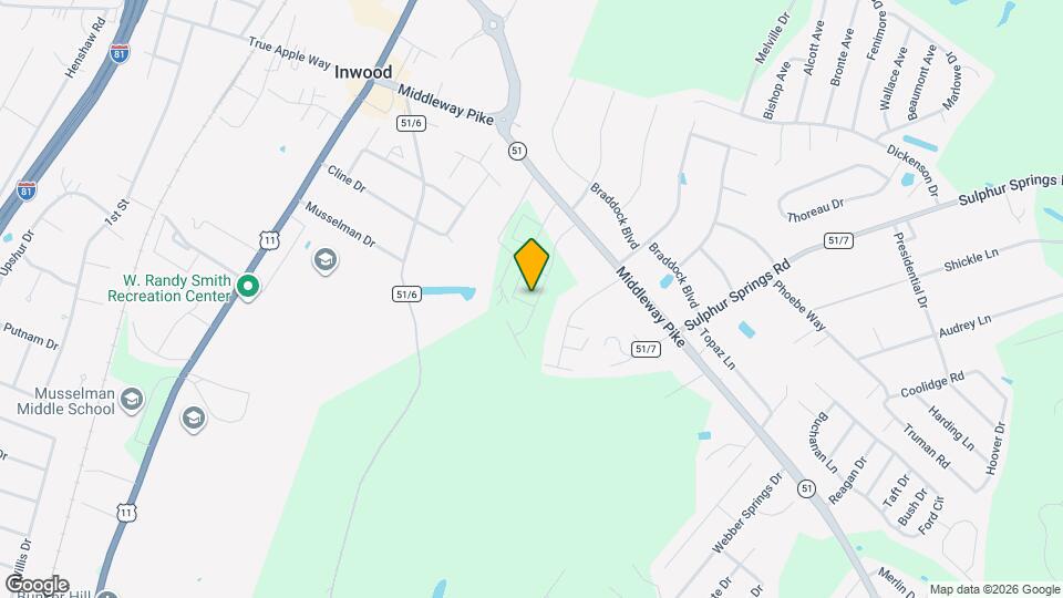 250 Cooperage Rd Map and Location Details