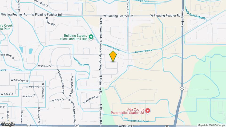 9433 W Hiden Stream St Map and Location Details