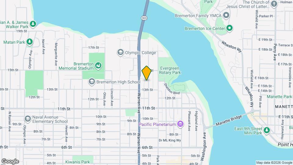 1321 Elizabeth Ave Map and Location Details