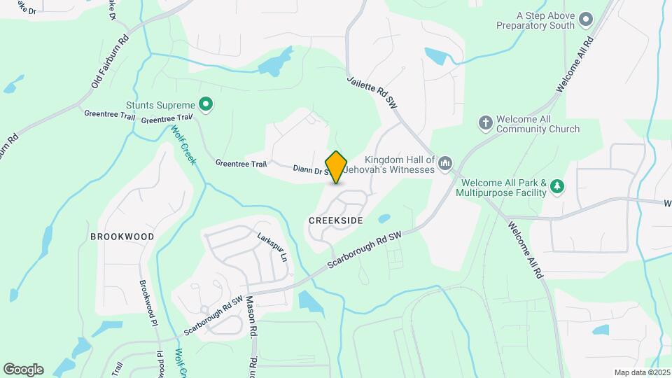 4605 Creekside Cove Map and Location Details