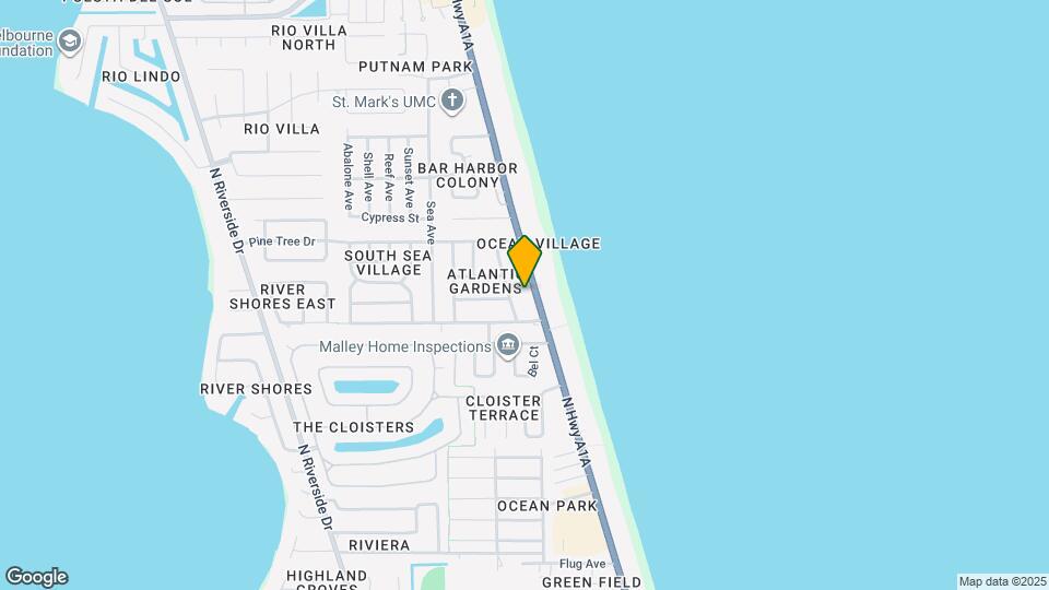 1650 N Hwy A1A Map and Location Details