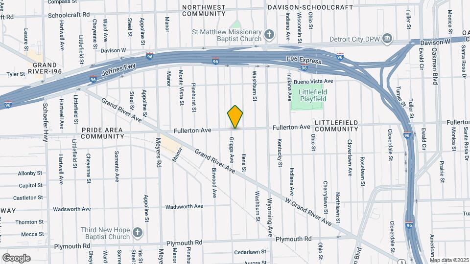 12374 Griggs St Map and Location Details