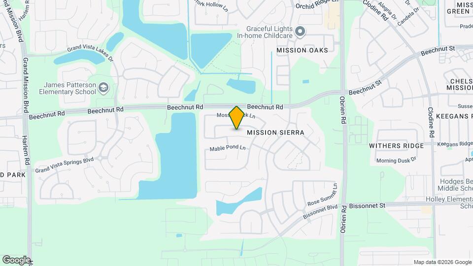 18114 Surrey Lake Ln Map and Location Details