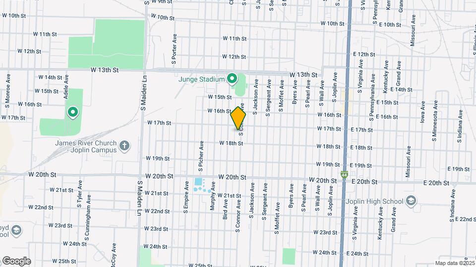 1712 S Connor Ave Map and Location Details