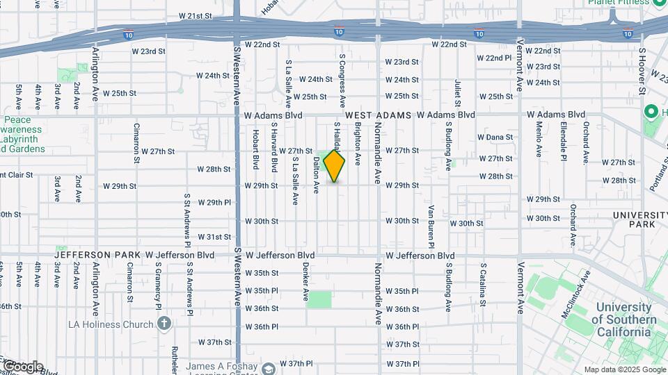 2901 Halldale Ave Map and Location Details