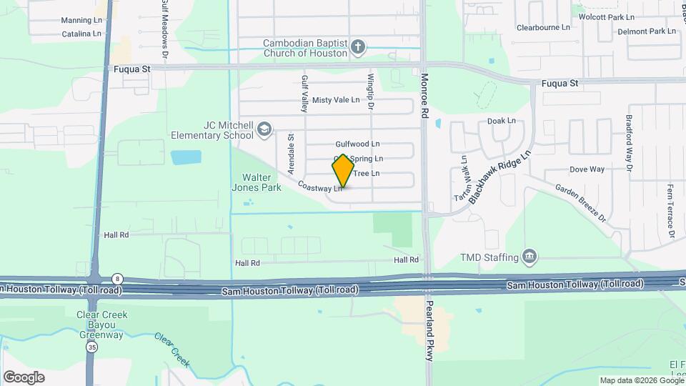 8302 Coastway Ln Map and Location Details