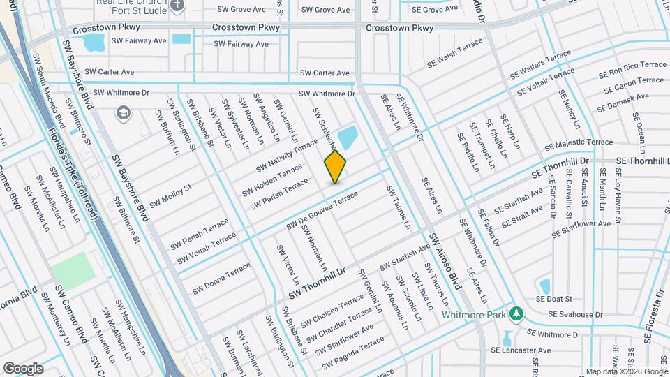 180 SW Voltair Terrace Map and Location Details