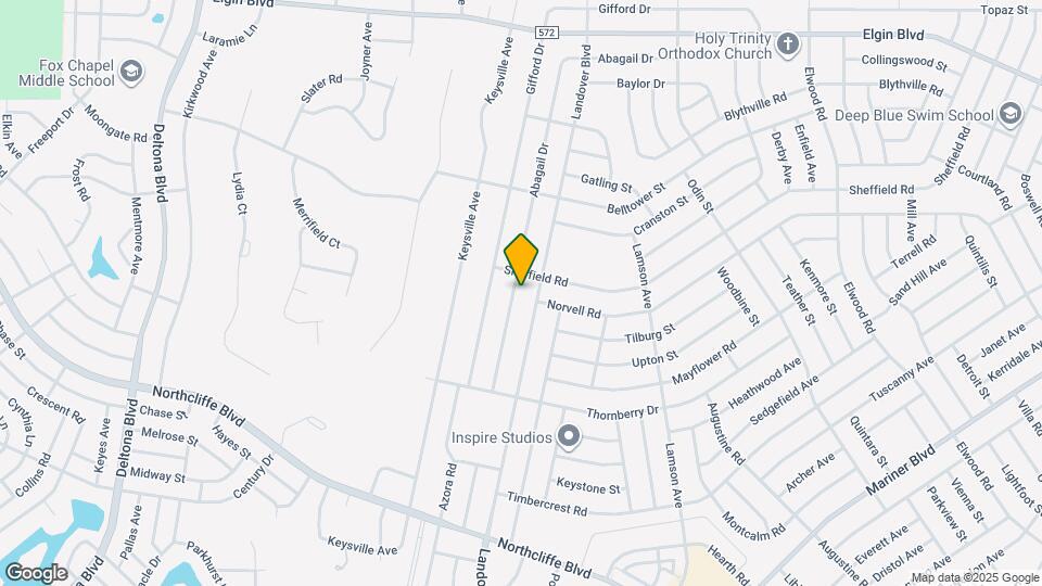 5092 Abagail Dr Mapa y Detalles de la Ubicación