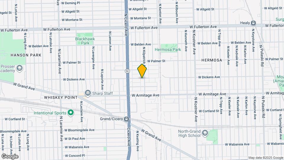 2054 N Kilpatrick Ave Map and Location Details