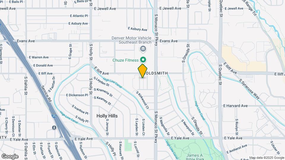2346 S Linden Ct Map and Location Details