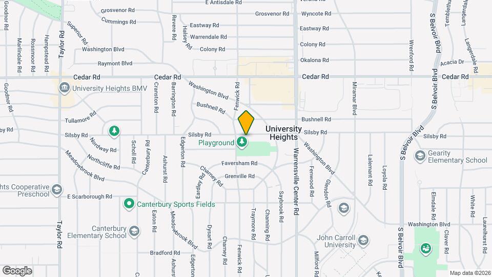 3878 Silsby Rd Map and Location Details