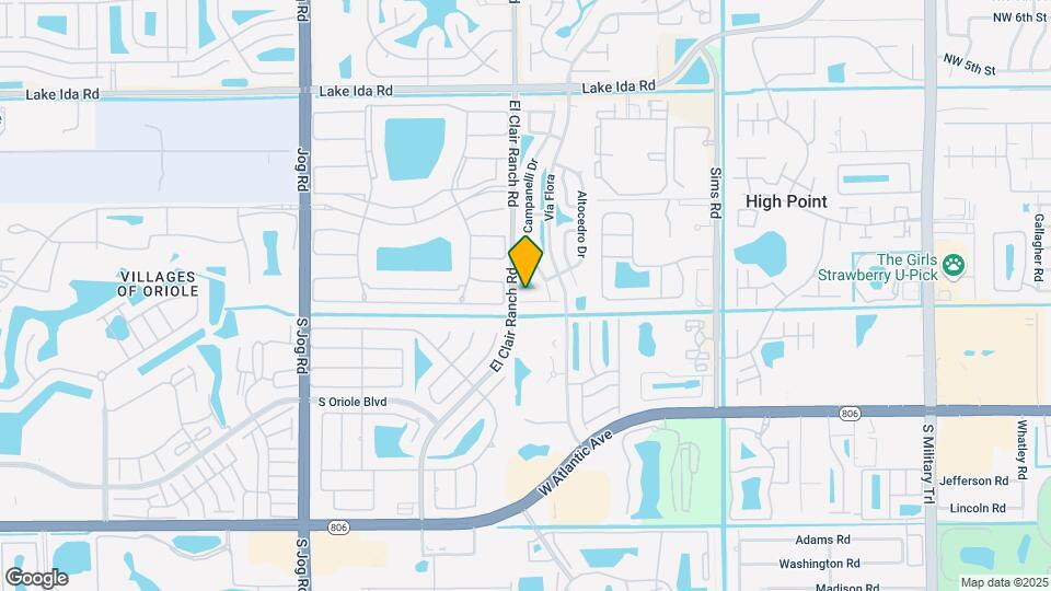 6039 La Palma Ln Map and Location Details