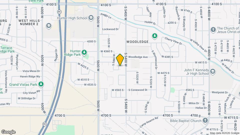 5455 S 5455 W Map and Location Details