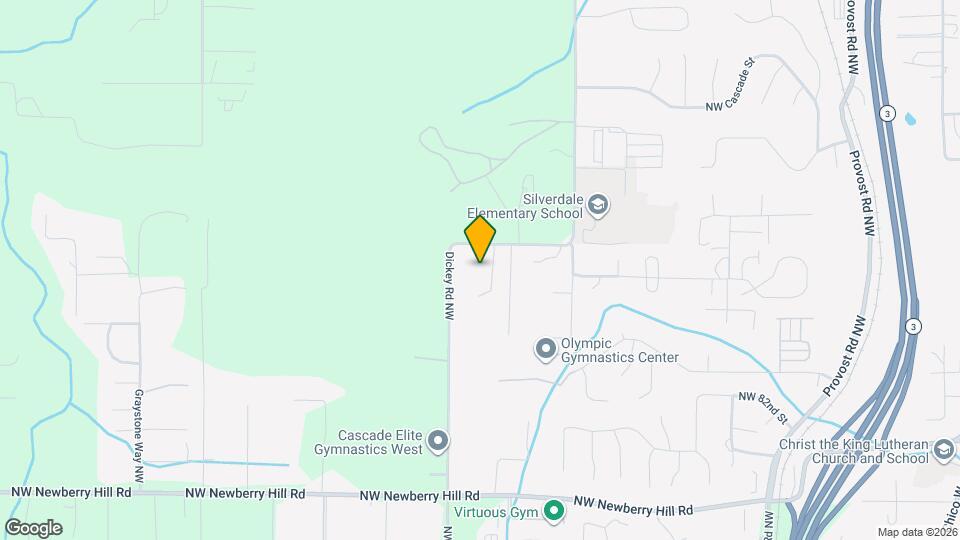 8989-8987 Hoot Ridge Ln NW Map and Location Details