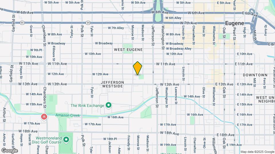 754 W 12th Ave Map and Location Details