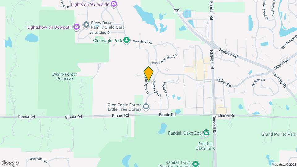 1814 Van Dyke Ln Map and Location Details