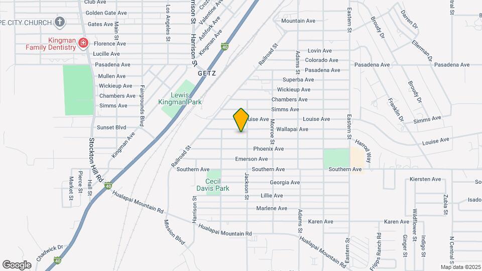 2439 Harrod Ave Map and Location Details