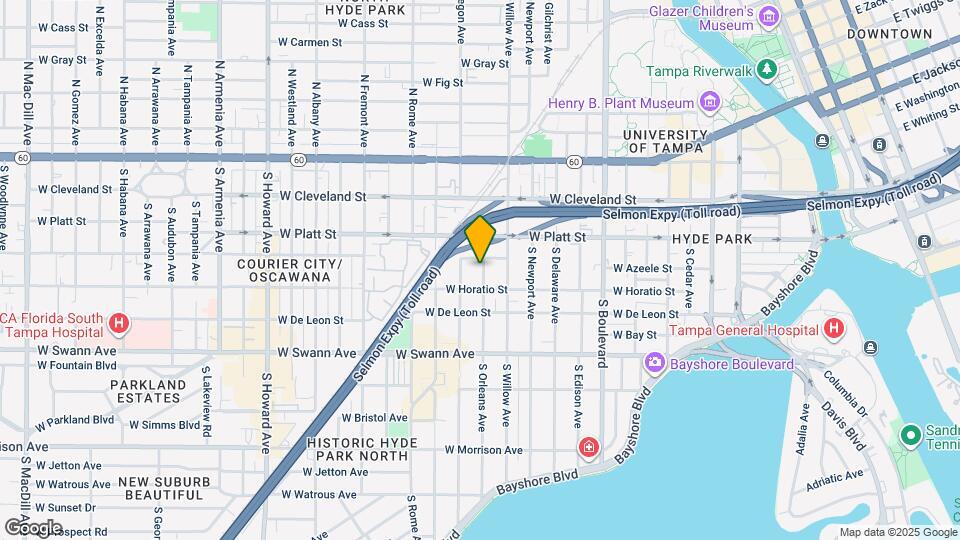 409 S Orleans Ave Map and Location Details
