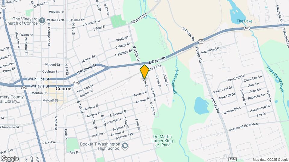 169 S 10th St Map and Location Details