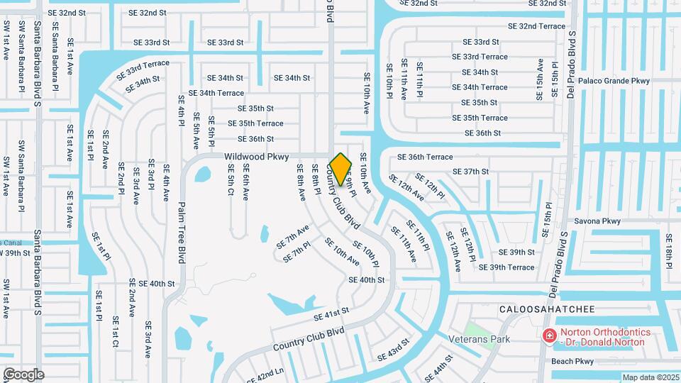 3705 Country Club Blvd Map and Location Details