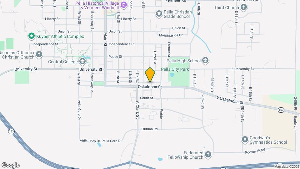 322 Oskaloosa St, Unit 2 Mapa y Detalles de la Ubicación