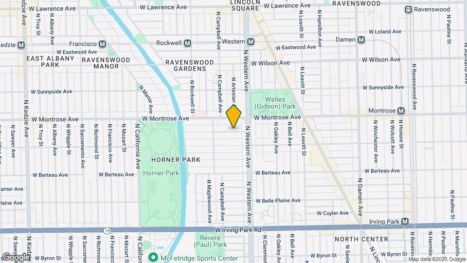 2434 W Pensacola Ave, Unit 1 Map and Location Details