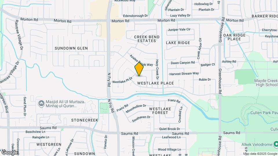 19727 Redroot Dr Map and Location Details