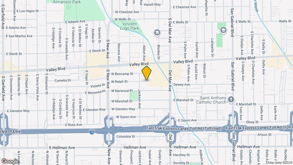 258 W Ralph St Map and Location Details