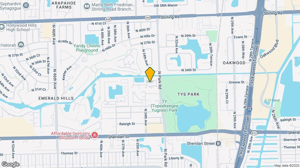 3407 Emerald Oaks Dr Map and Location Details