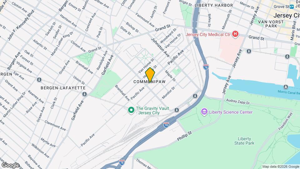 310 Pacific Ave Map and Location Details