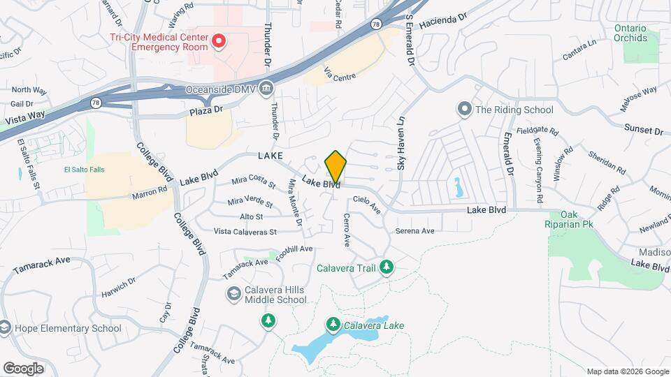 3690 Spyglass Way Mapa y Detalles de la Ubicación