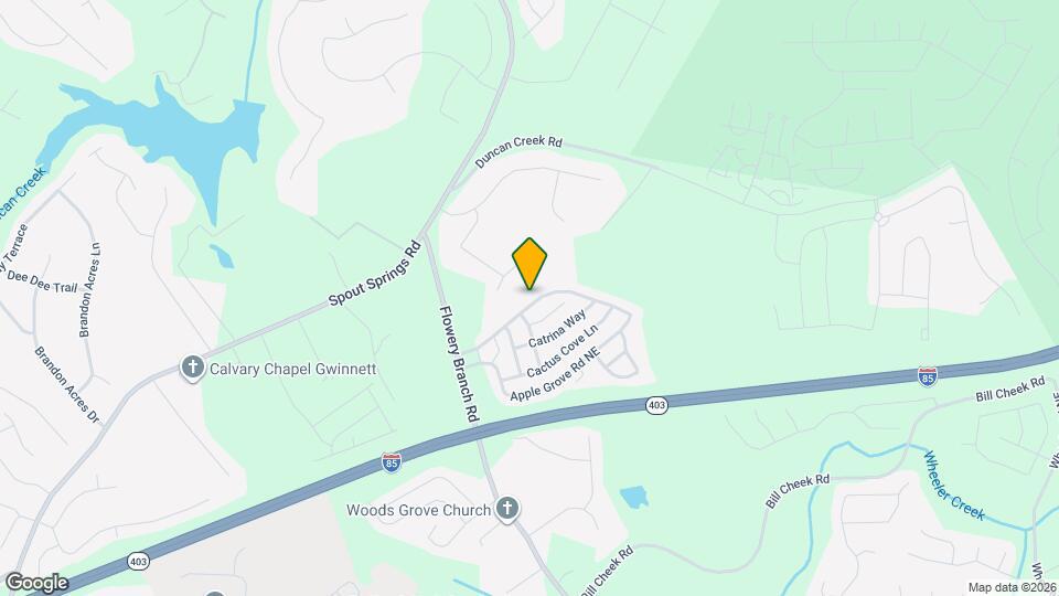 5216 Apple Grove Rd NE Map and Location Details