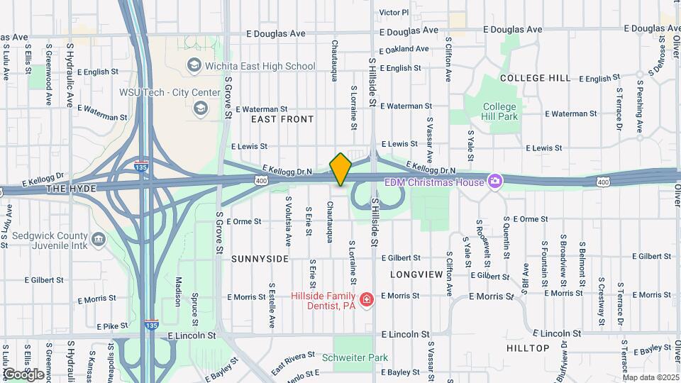3003 E Kellogg Dr S Map and Location Details