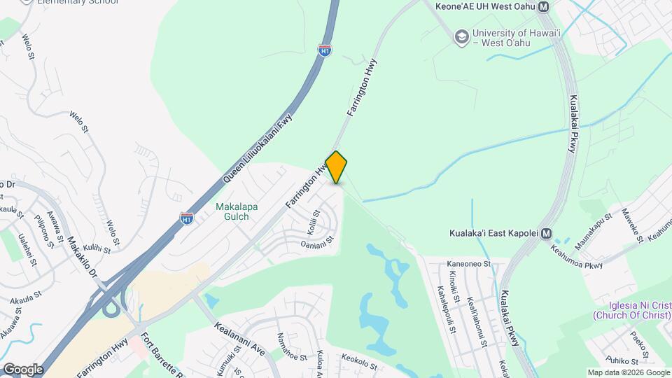 91-1050-1050 Kolili St Map and Location Details