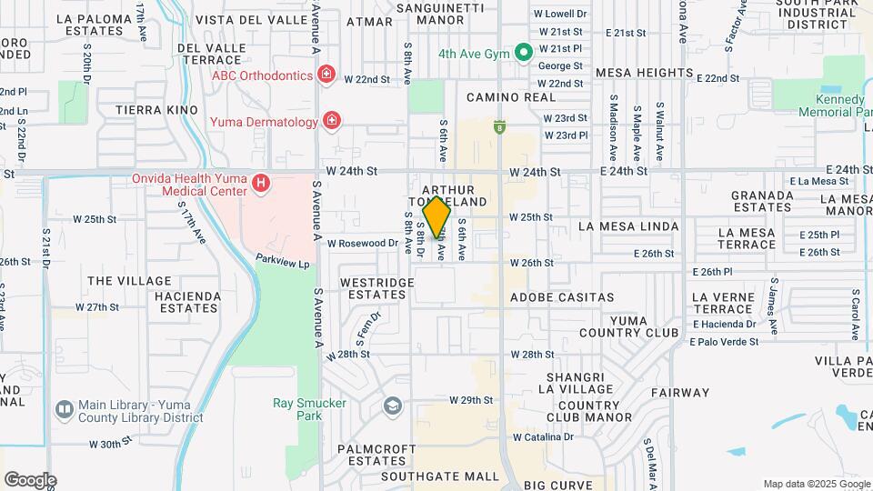 2524 S 7th Ave Mapa y Detalles de la Ubicación