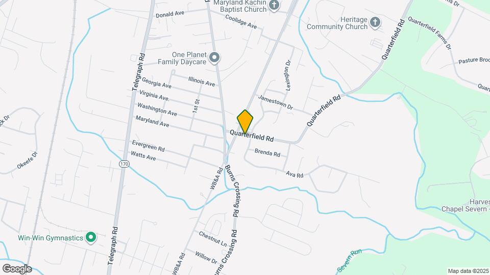 8269 Quarterfield Rd Map and Location Details