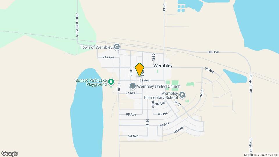 9804-9899 99 St Map and Location Details