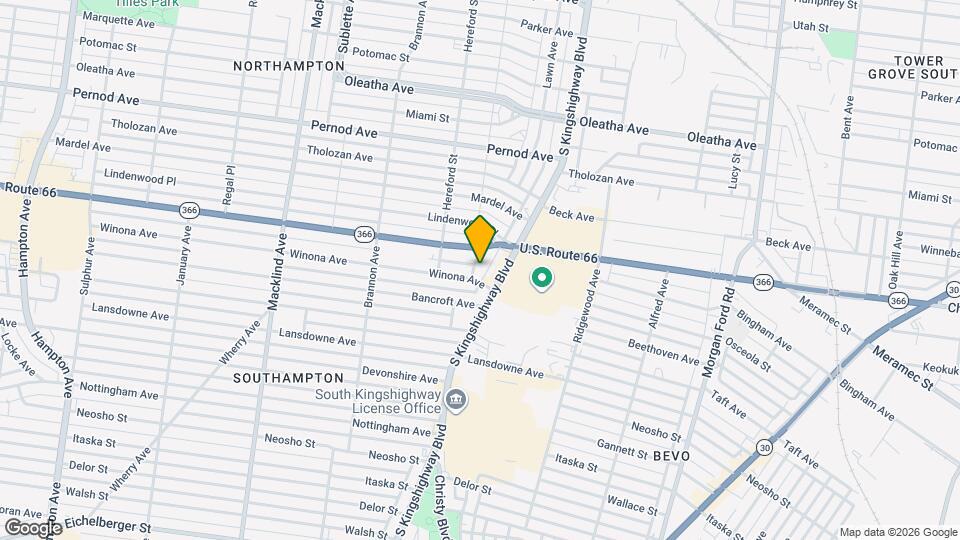 4236 Lawn Ave, Unit 1st floor Mapa y Detalles de la Ubicación