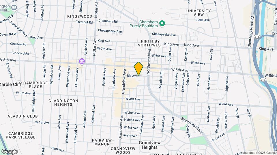 1355 Ida Ave Map and Location Details