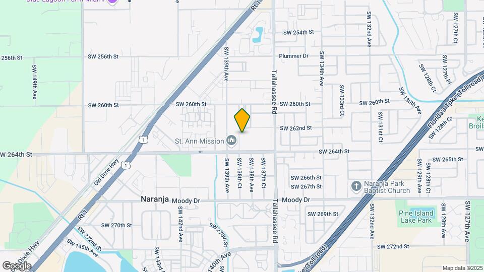 13825 SW 262nd Ln Map and Location Details