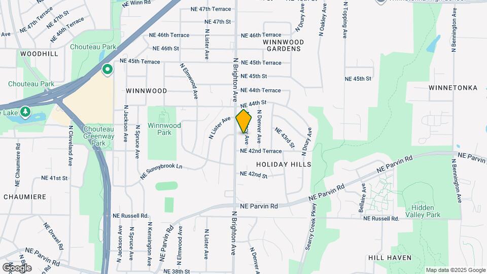 4306 N Quincy Ave Map and Location Details