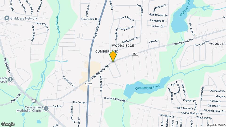 4613 Cumberland Rd Map and Location Details
