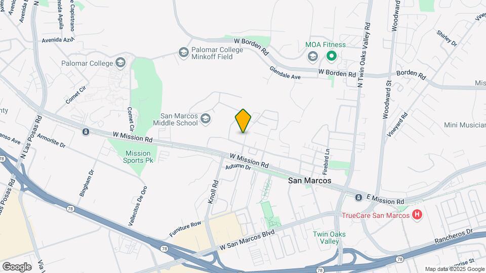 Liberty & Henson Heights Apts Map and Location Details
