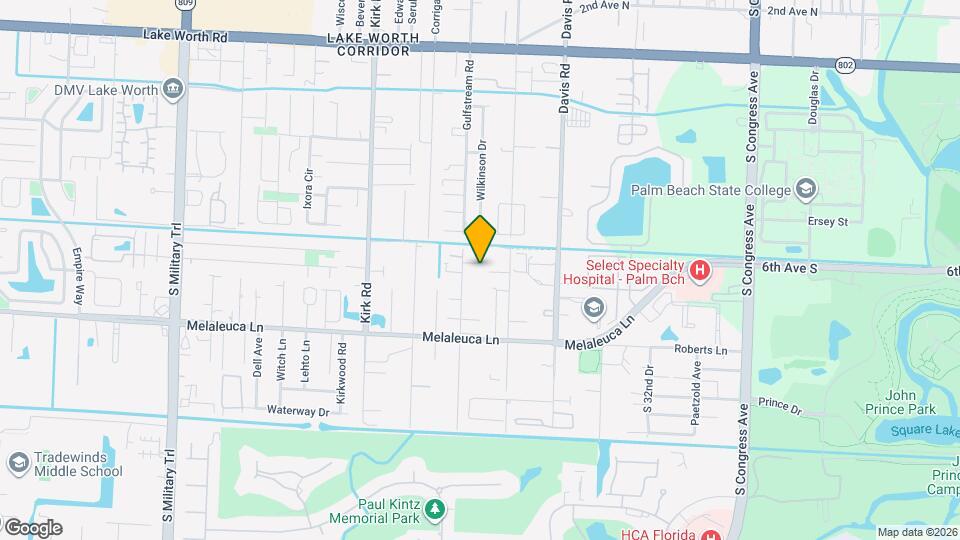 4562 Gulfstream Rd, Unit 4560 Mapa y Detalles de la Ubicación