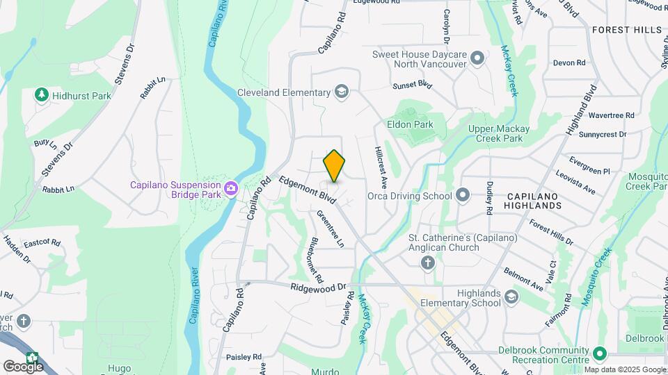 3704 Edgemont Blvd Map and Location Details
