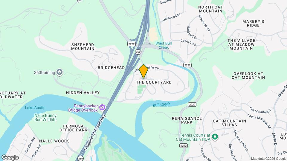 5800 Courtyard Dr Map and Location Details