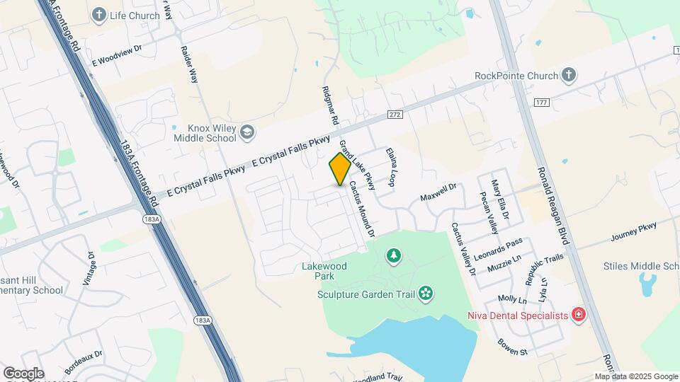 2104 Pecan Island Dr Map and Location Details