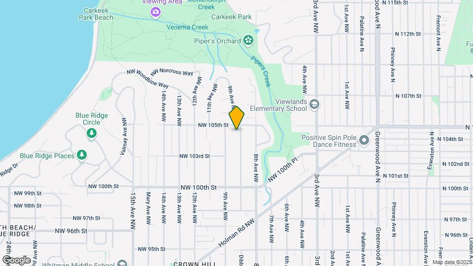 10345 Dibble Ave NW Map and Location Details