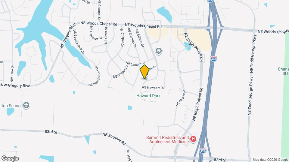 3538 NE Independence Ave Map and Location Details